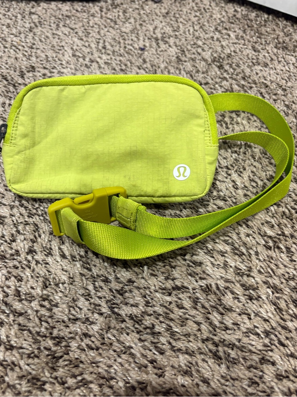 lululemon athletica Neon Lime Waist Pack